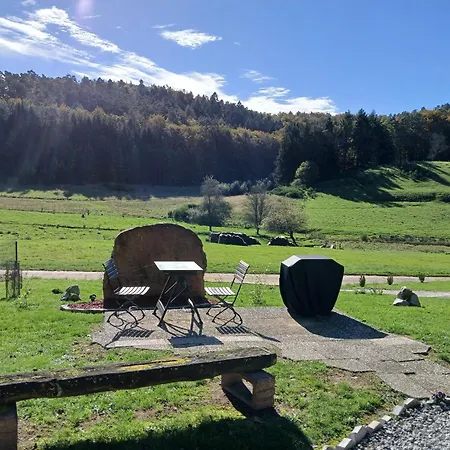 Au Petit Rocher مكان تخييم Roppeviller